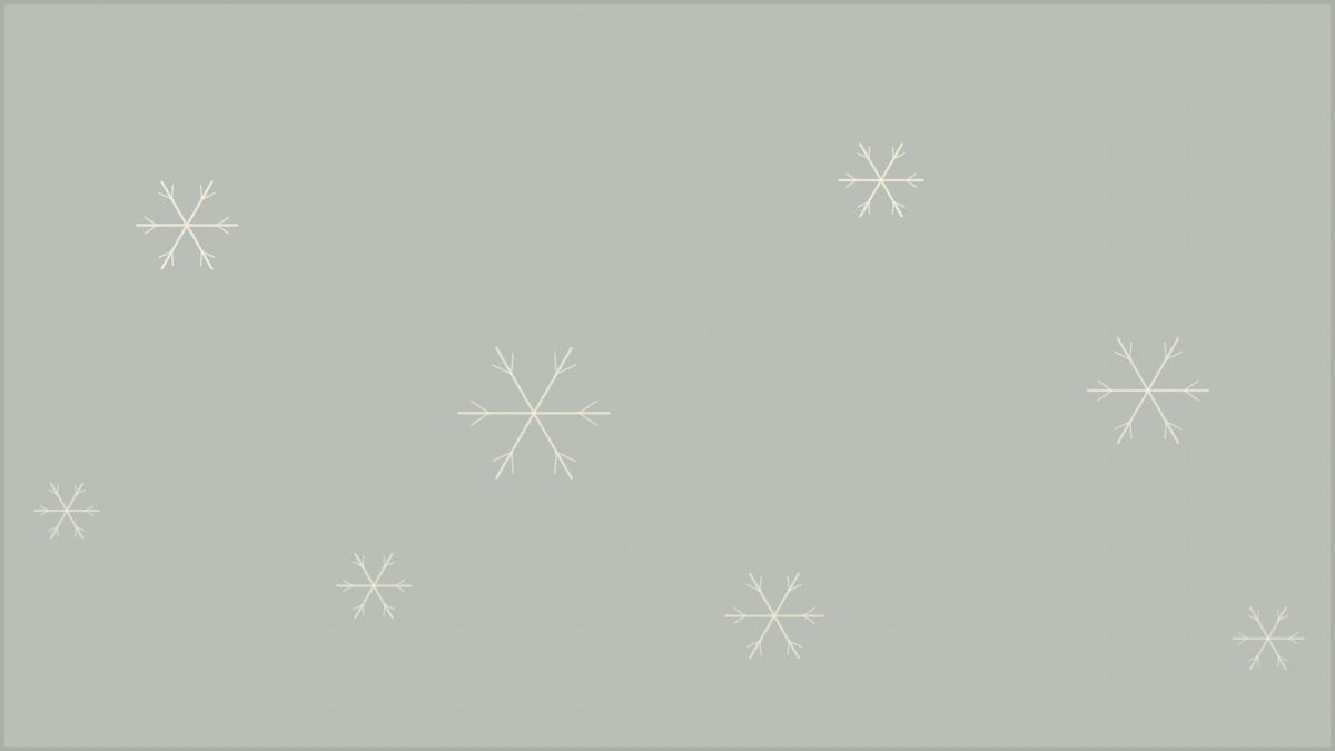 Close-up illustration of frost crystals on dormant turf, flat sign-painter style, no plow in the frame.